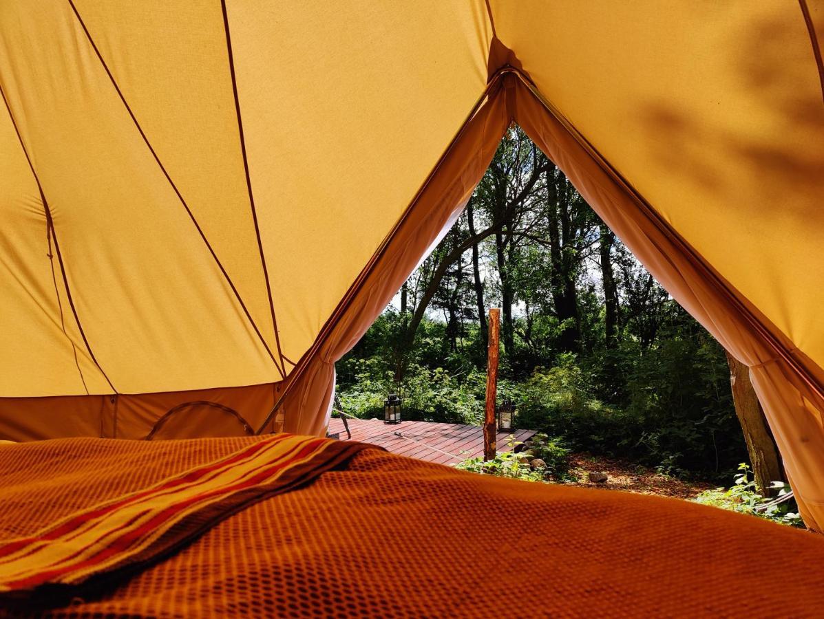 Under Canvas Bornholm Ostermarie Exteriér fotografie